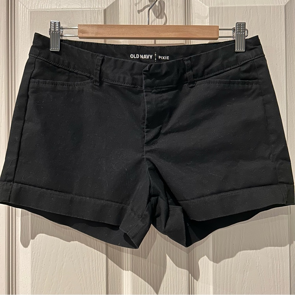 Black Old Navy Pixie Shorts